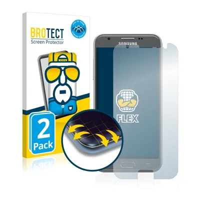 Produktbild von 2x BROTECT Fullscreen Schutzfolie für Samsung Galaxy J3 2017 Displayschutz Folie Fullcover Klar Transparent