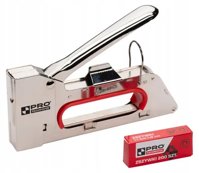Obrázek produktu pro Pro Čalounická sponkovačka ocelová 4-8mm + 200 sponek
