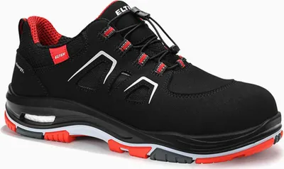 Produktbild von Elten Sicherheitshalbschuh 711351 ALAN Gr. 44 schwarz/rot