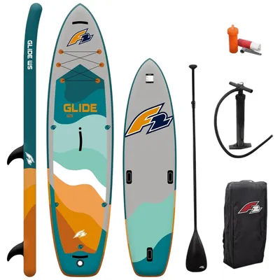 Obrázek produktu pro Sada desky F2 GLIDE 10.8 WS & Wing SUP – deska na SUP s možností windsurfingu, barva Petrol