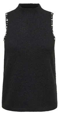 Produktbild von JDYDORA S/L EMBELLISHMENT VEST KNT Black/W. E L