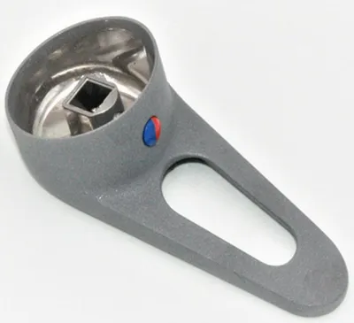 Produktbild von Franke Prince II Armaturengriff Steingrau 133.0485.869