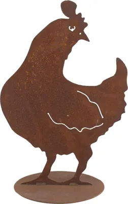 Produktbild von 440s Rost-Henne KLARA H ca. 40 cm