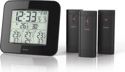 Immagine prodotto di Hama EWS-Trio Schwarz Batterie/Akku (00186311)