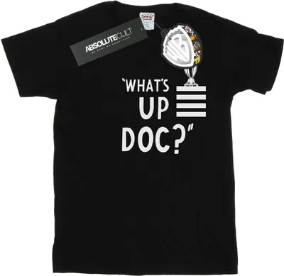 Produktbild von Looney Tunes - "What's Up Doc" T-Shirt für Damen BI31281 (S) (Schwarz)