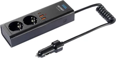 Zdjęcie produktu dla Przetwornica VOLTCRAFT VC-CAR200 200 W 12 V/DC - 230 V/AC