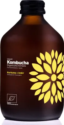 Image de KOMBUCHA AU CURCUMA ET AU GINGEMBRE, SANS GLUTEN ET 330 ml - VIGO