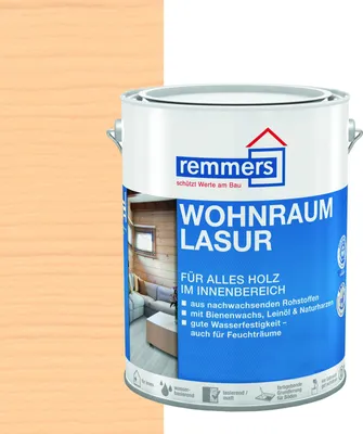 Produktbild von Remmers Wohnraum Lasur 0,75 L Eimer Birke