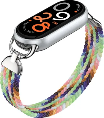 Produktbild von INF Stylisches elastisches Nylon-Armband für Xiaomi Mi Band 9