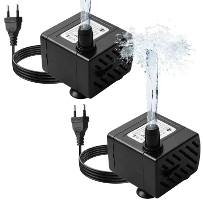 Zdjęcie produktu dla 2 sztuki miniaturowych pomp zanurzeniowych, 3,5 W, przepływ 180 l/h