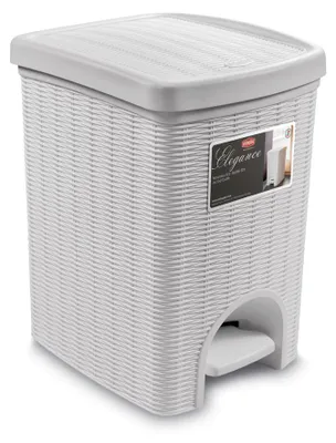 Obrázok produktu pre Odpadkový kôš 20 l, 31 × 27,5 × 39 cm, biely