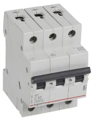 Image de Legrand RX3, Disjoncteur miniature, Type C, IP20, 360 - 440 V