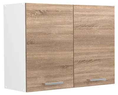 Image de Armoire en verre Vicco R-Line Sonoma/Blanc 80cm, Model 71456