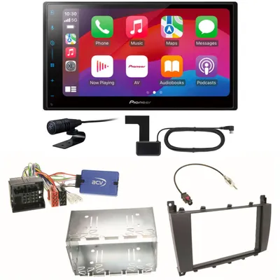Produktbild von Pioneer SPH-DA77DAB CarPlay Android Auto Einbauset für Mercedes G Klasse W463