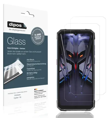 Image de 2x Protection ecrán pour Hotwav Cyber 18 Verre souple Film Protecteur 9H dipos