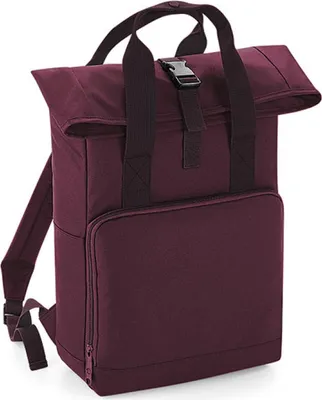 Produktbild von BagBase BG118 | Rucksack Twin Handle Roll-Top Backpack - 28 x 38 x 12 cm - Farbe: Burgundy - Größe: 28 x 38 x 12 cm