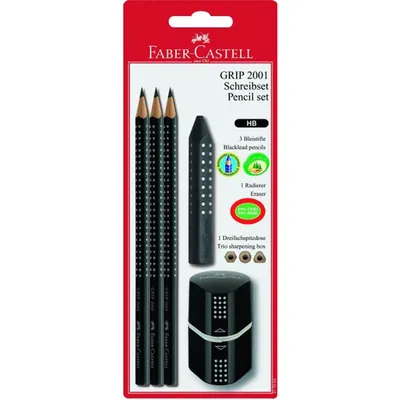 Produktbild von Faber-Castell 217093, B, Schwarz, Sichtverpackung, 5 Stück(e), PVC