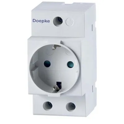 Produktbild von DOEPKE&CO. Steckdose REG 250V/AC 16A Schutzk. 2,5TE 65,5mm