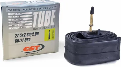Produktbild von Cst Presta 48 Mm Fahrradschlauch Schwarz 27.5´´ / 2.60-2.80 Schwarz 27.5´´