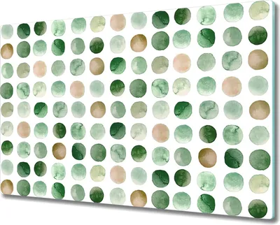 Produktbild von Glas-Herdabdeckplatte Glaskeramikfeldabdeckung Spritzschutz - 80x52 cm - Regelmäßige Flecken