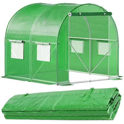 Productafbeelding van Folie Voor Kweekkas - Tuinkas - Broeikas - Plantenkas - 200x200x200 CM