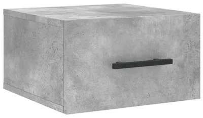 Produktbild von vidaXL Wand-Nachttisch Betongrau 35x35x20 cm