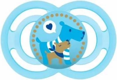 Produktbild von Mam Baby Schnuller Perfect 16+ Silikon Blau