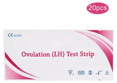 Produktbild von 20 Stück Ovulationsteststreifen Home Accuracy Urine LH Detection Indicator