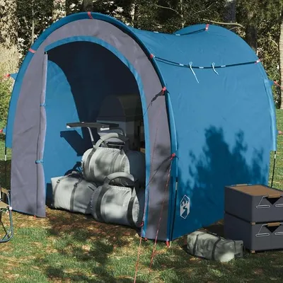 Produktbild von Lagerzelt Blau 204x183x178 cm 185T TAFT, Carport, Autozelt, Garage, Weidezelt, Unterstand, Zeltgarage, Lagerzelt, Gerätezelt - 94378