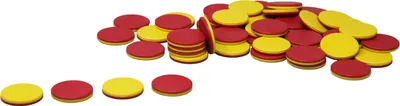 Produktbild von Wendeplättchen (Rot/Gelb)