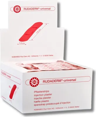 Produktbild von Noba Rudaderm-universal Pflasterstrips 1,9 x 7,6 cm, 1 x 500 Stück