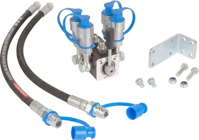 Produktbild von Hydraulischer Steuergerät  für Schlepper mit 6 Anschlüssen Manuell , 2 in 4 Ports