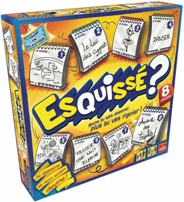 Produktbild von Goliath Esquissé, Brettspiel, Zeichnung, 8 Jahr(e), Familienspiel