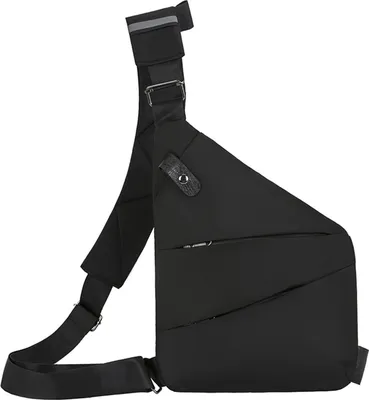 Produktbild von Brusttasche, Sporttasche, wasserdicht, großes Fassungsvermögen, leicht, mehrere Taschen, breiter, verstellbarer Riemen, diebstahlsichere Gürteltasche, Outdoor-Reisetasche