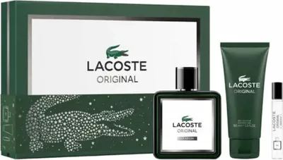 Produktbild von Lacoste Original Eau De Parfum Spray 100ml Set 3 Artikel
