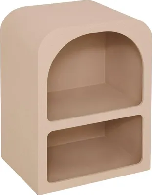 Produktbild von Nachttisch soleya mittelbeige 40x30cm - Atmosphera créateur d'intérieur
