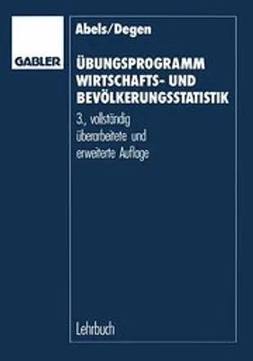 Produktbild von Übungsprogramm Wirtschafts- und Bevölkerungsstatistik
