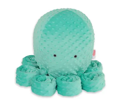 Produktbild von Großes Kuscheltier Oktopus XXL - mint