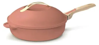 8-in-1 Pfanne 24 cm – 3,4 L, antihaftbeschichtet, abnehmbare Griffe