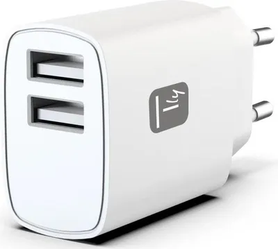 Produktbild von Techly IPW-USB-12W2A, Drinnen, AC, 5 V, Weiß