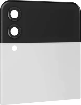 Obrázek produktu pro Samsung, náhradní přední kryt baterie pro Samsung Galaxy Z Flip4, bílá barva
