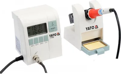 Zdjęcie produktu dla Yato YT-82456, 1 °C, 200 °C, 480 °C, LCD, 1 m, 75 W