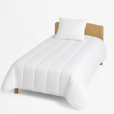 Image de Couette Chaude Coton Percale - 1 personne 140 x 200 - 13050