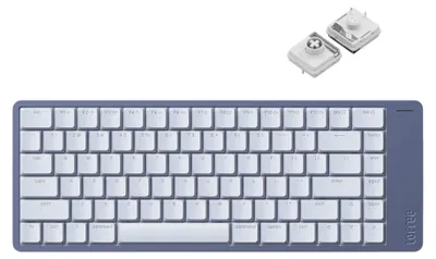Produktbild von Lofree Flow 2 Kabellose Mechanische Tastatur Low Profile - Nebula / Surfer Switches