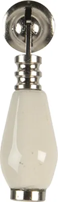 Produktbild von Clayre & Eef Türknauf 2x6 cm Beige Keramik