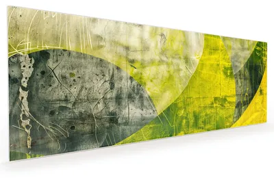 Produktbild von Küchenrückwand Spritzschutz Glas mit Motiv Abstraktkunst 40 x 40 cm