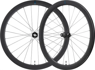 Image de Paire de roues SHIMANO WH-RS710 C46 TL - 28 pouces, vélo de course, frein à disque, tubel...