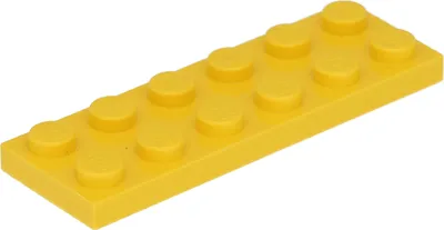 Produktbild von Lego® 2x6 Platte 3795 - 10 Stück Gelb