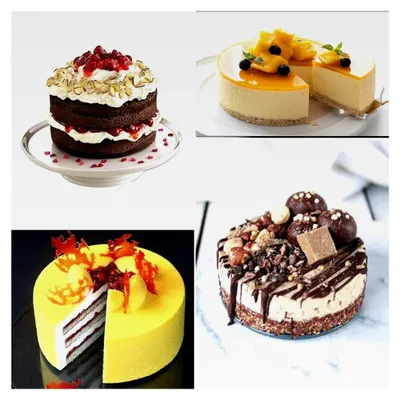 Produktbild von 2 Stück Silikon Backform, runde Kuchenform 15 cm, Silikonform zum Backen von Kuchen und Broten