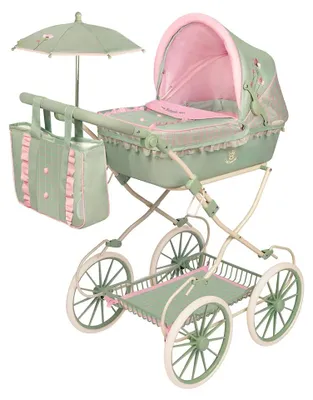 Imagen del producto de Carrito de muñecas Botanic de Cuevas Toys. Para niños. Talla única